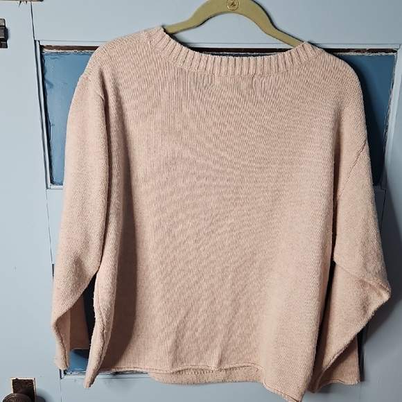 Wildfox Women's "Suck It Up" Cream Sweater with Red and Black Graphic Medium - Picture 5 of 8